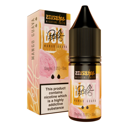 Zeus Juice Mango Guava - Box of 10 Nicsalt