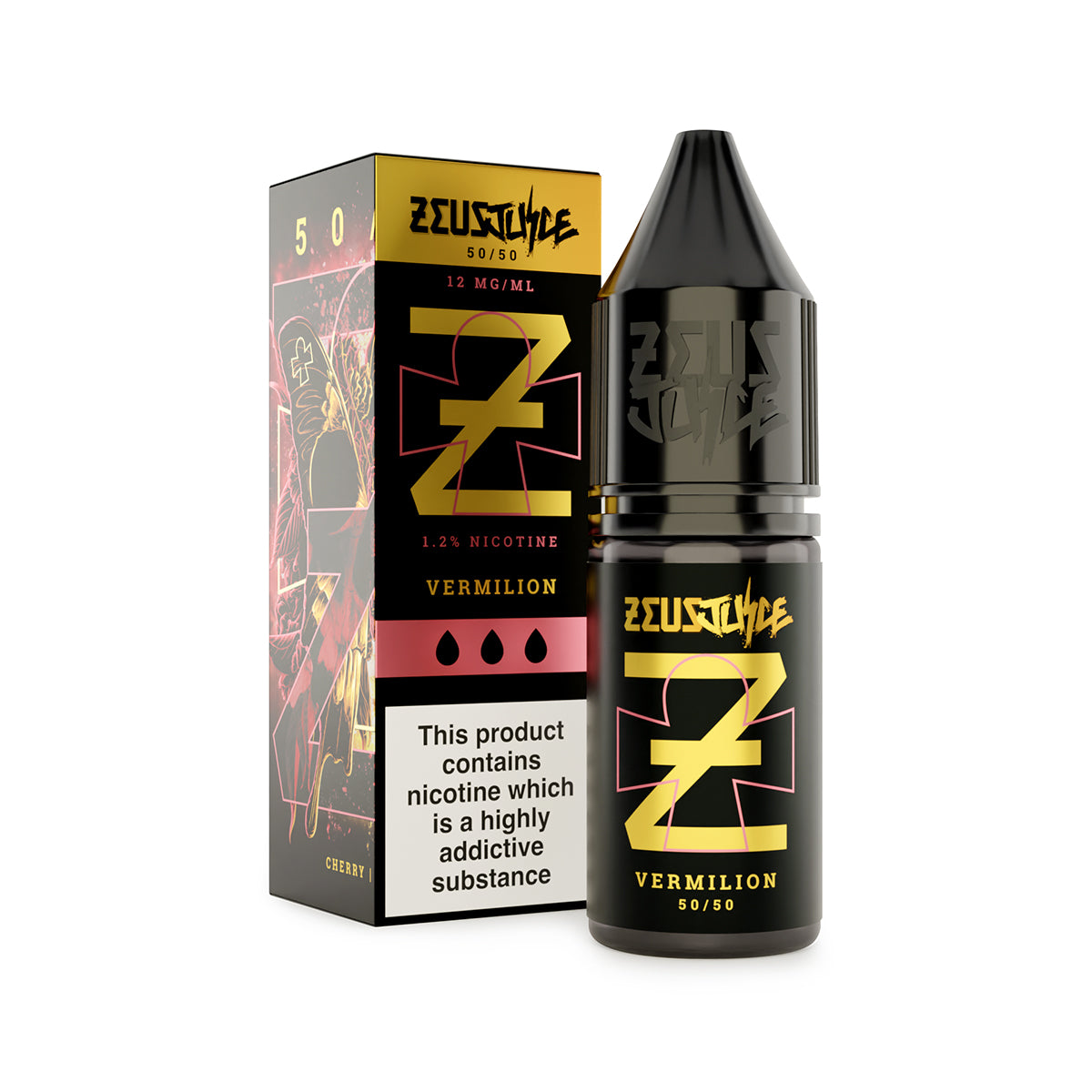 Zeus Juice Vermillion 10ml CCR VAPEBAR Zeus Juice Vermillion 10ml CCR VAPEBAR