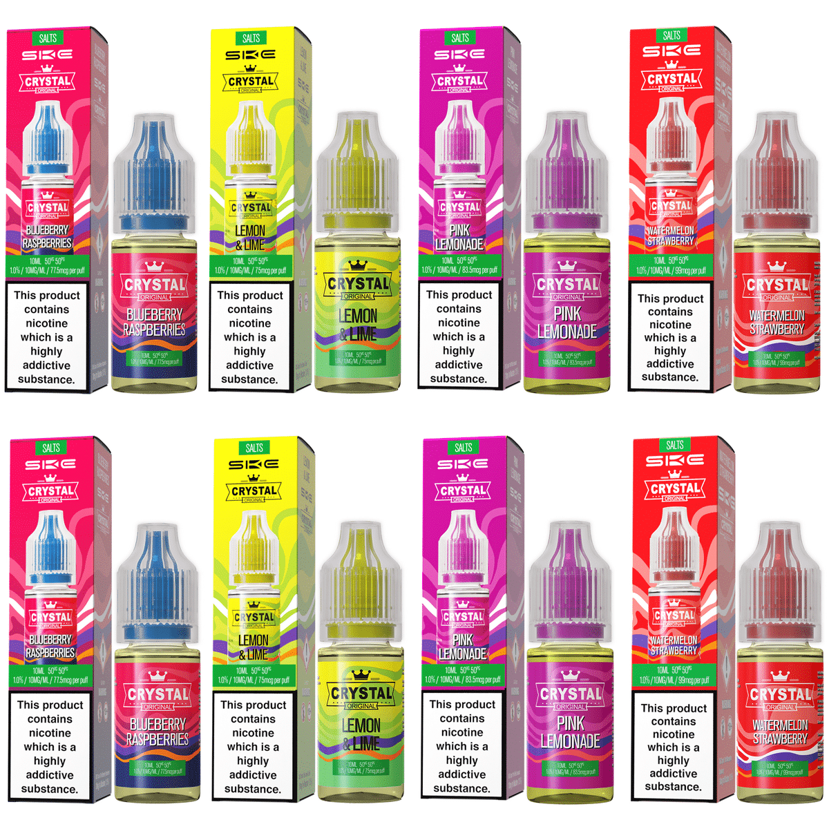Crystal 10ml Salts