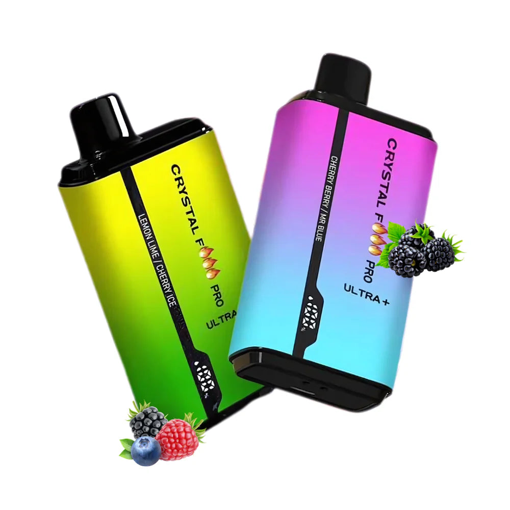 Crystal Fire Pro Ultra 0MG Disposables