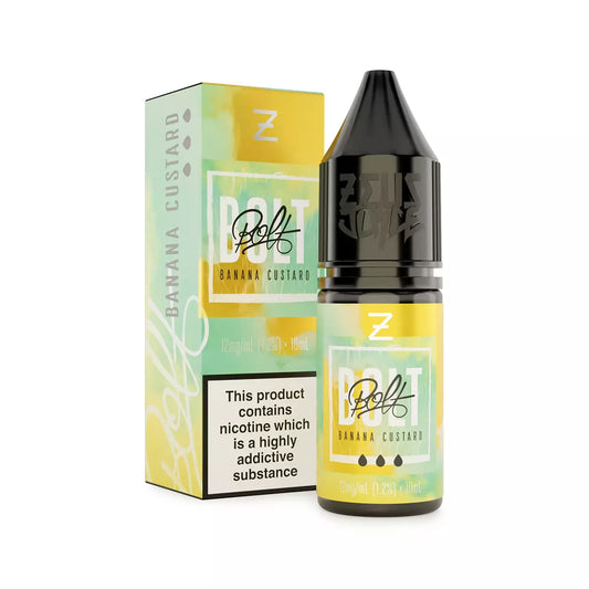 Zeus Juice Banana Custard - Box of 10 Nicsalts