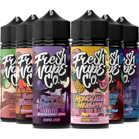 Fresh Vape Co 100ml Shortfill
