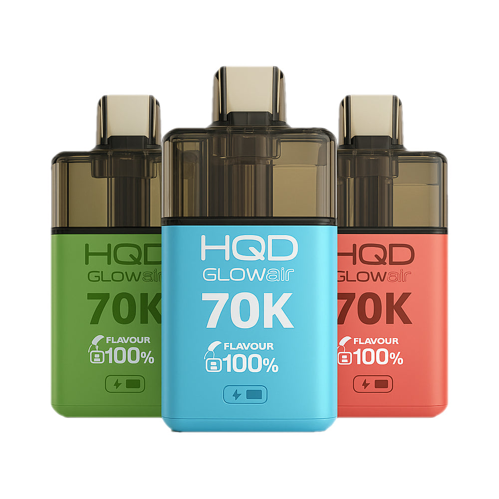 HQD Glow Air 70,000 Puff Kit