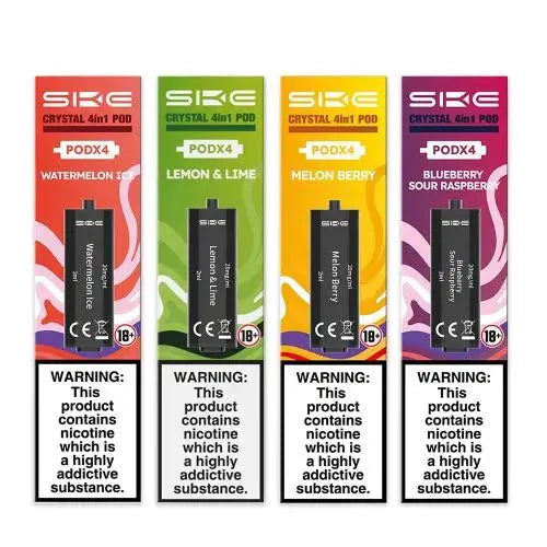 Crystal 4 In 1 Prefilled Pods