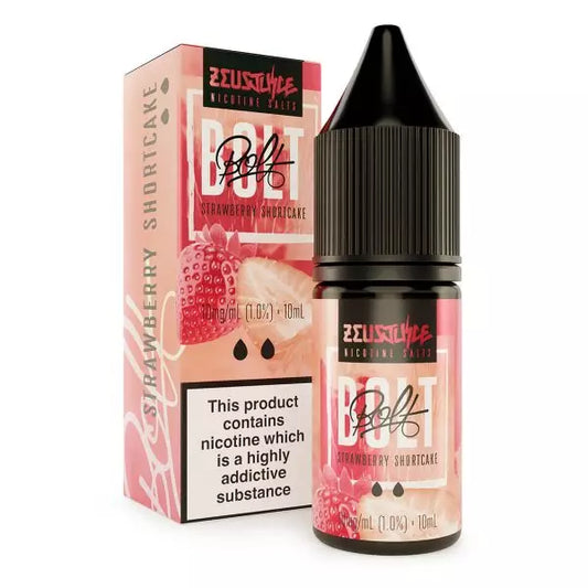 Zeus Juice Strawberry Shortcake - Box of 10 Nicsalt